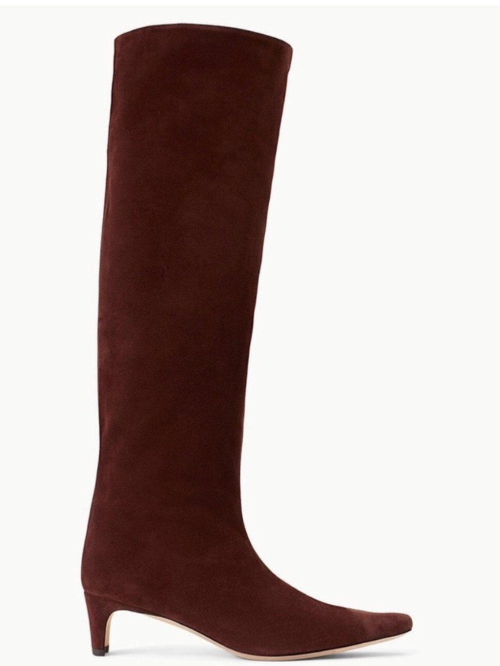 STAUD Wally Suede knee high boots - Picture 2 of 9